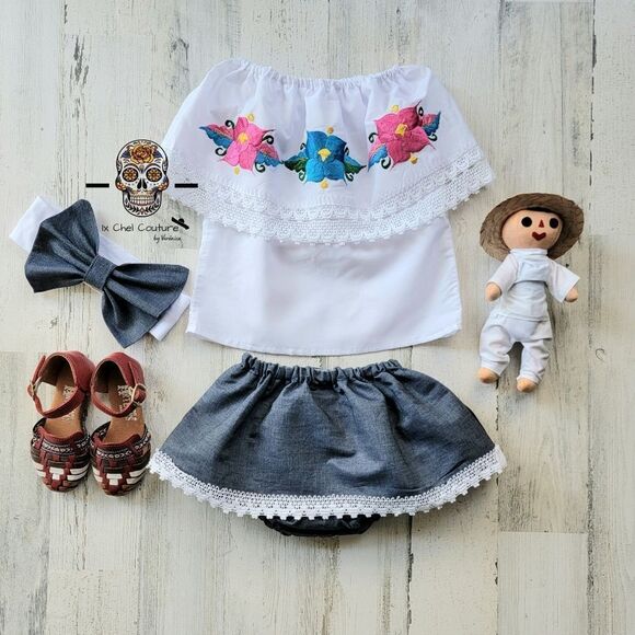 Mexican Baby Outfit for Cinco de Mayo - Picture 2 of 5